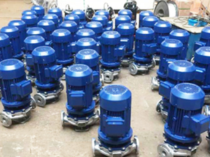 60mm Pipeline Automatic Vertical Inline Centrifugal <b>Water</b> Pipeline <b>Pump</b> - Product Image 2