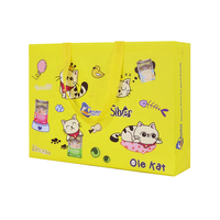 Sac fourre-tout pliable à motif de lettres personnalisé, certifié GRS, sac de shopping écologique non tissé, sac cadeau promotionnel, capacité de 15 kg, recyclable