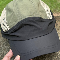 Gorra deportiva ajustable para exteriores Gorra deportiva de rendimiento no estructurado Gorra de entrenamiento de secado rápido resistente al agua Sombrero ligero para correr