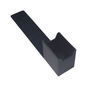 Caja de almacenamiento de tarjetas de béisbol de cuero al por mayor acrílico cuadrado con PS ranurado multifuncional uso para tarjeta magnética - Product Image 4