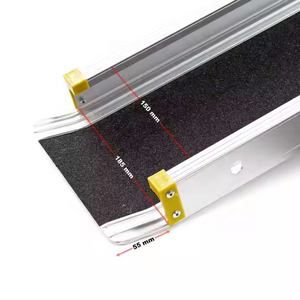 <span class=keywords><strong>Rampa</strong></span> de carga de silla de ruedas de aluminio telescópica ligera portátil, capacidad de 340kg, inclinación personalizable <span class=keywords><strong>para</strong></span> <span class=keywords><strong>escaleras</strong></span> de coche y motocicleta - Product Image 5