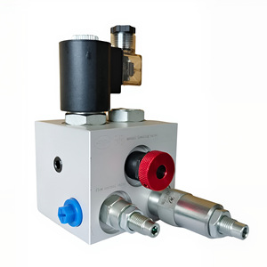 Hydraulic Directional Control Valve Block 3-Way 315 Bar 40 L Min Aluminum <b>Threaded</b> <b>Insert</b> Mounting - Product Image 4