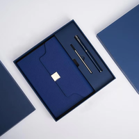 Carnet de notes professionnel de luxe A5 à couverture rigide 2025, 100 feuilles, couverture en cuir, reliure cousue, design personnalisé, logo imprimé, coffret cadeau, agenda