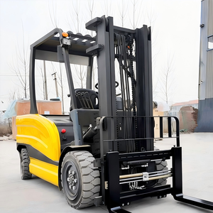 Chariot élévateur tout-terrain 4 tonnes, batterie lithium haute performance, capacité 5000 kg, utilisation intérieure/extérieure pour parcs industriels - Product Image 3