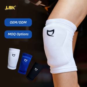 Ginocchiere e <span class=keywords><strong>Gomitiere</strong></span> Professionali Personalizzabili con Logo, Traspiranti, in Poliestere e Cotone, per Protezione da Collisioni nel Volleyball e Calcio - Product Image 1