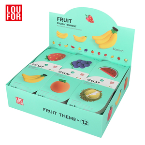 Kit <span class=keywords><strong>de</strong></span> <span class=keywords><strong>Arcilla</strong></span> <span class=keywords><strong>de</strong></span> Secado al Aire con Forma <span class=keywords><strong>de</strong></span> Frutas para Niños, Set <span class=keywords><strong>de</strong></span> <span class=keywords><strong>Arcilla</strong></span> para Modelar <span class=keywords><strong>de</strong></span> 12 Colores, Juguetes Educativos <span class=keywords><strong>de</strong></span> Arte y Manualidades No Tóxicos para Niños - Product Image 4