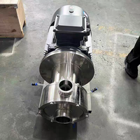 Pompa Emulsifier High Shear untuk Krim Kosmetik dan Mayonnaise, Mixer In-line, Pompa Homogenizer In-line Satu Tahap, 3 Tahap, Rator Stator