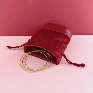 Bolsas de Joyería de Terciopelo con Cordón, Personalizables con Logotipo, para Almacenamiento, Venta al Por Mayor - Product Image 1