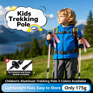 Bastón de Trekking Plegable de Aleación de Aluminio de 3 Secciones Ajustable con Sistema de Bloqueo Rápido para Senderismo - Product Image 3