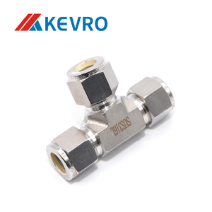 Tee cách thép không gỉ nam kết nối chủ đề nén phụ kiện Rèn Kỹ Thuật Đánh bóng swagelok loại - Product Image 4