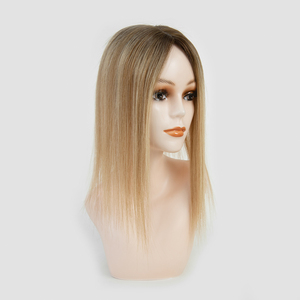 Top Tendance 2026 : Topper en Cheveux Humains à Base de Soie, Topper Effet Peau pour Femmes, 100% Cheveux Humains Vierges Européens Invisibles - Product Image 4