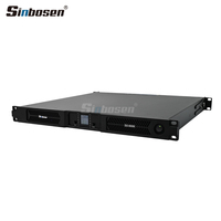 Amplificateur de puissance professionnel pour caisson de basses 6000 Watts 2 canaux 1U Classe D