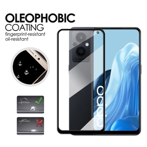ฟิล์มกระจกนิรภัยแบบเต็มจอ 9D สำหรับ OPPO Reno7 Lite 5G Reno 8 Pro 7Z 4G 5G ฟิล์มกันรอยหน้าจอ OPPO Reno8 Lite <span class=keywords><strong>Reno6</strong></span> - Product Image 2