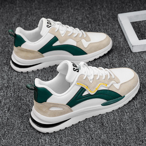 Zapatillas deportivas casuales de malla con cordones estilo Forrest Gump para hombre, nueva colección primavera-otoño 2026, versátiles y a la moda. - Product Image 4