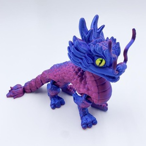 Handmade <span class=keywords><strong>3D</strong></span> Kirin In Ấn Internet Màu Đỏ Mô Phỏng Mô Hình Sáng Tạo Di Chuyển Trẻ Em Của Đồ Chơi Cho Bé Trai ABS Trang Trí Gian Hàng Vụ Nổ - Product Image 2