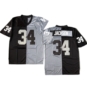 Maillot de rugby vintage pour homme, style cousu, Bo Jackson, Lester Hayes, Ronnie Lott, Otis Sistrunk, John Matuszak, Howie Long, tailles S-3XL - Product Image 6