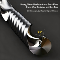 Fraise spirale à une dent de qualité 5A, 3.175-12mm, OEM pour routeur CNC