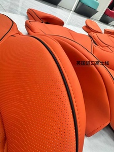Passende Auto-Zubehör Sitzbezüge Komplettset Mittel Perforiertes Echtleder Spezifisch für Porsche Cayenne Macan Panamera - Product Image 5