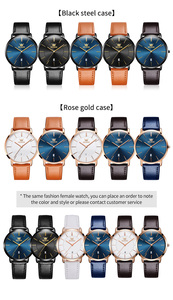 Olevs 5869 Orologio <span class=keywords><strong>da</strong></span> <span class=keywords><strong>Polso</strong></span> <span class=keywords><strong>di</strong></span> <span class=keywords><strong>Lusso</strong></span> per <span class=keywords><strong>Uomo</strong></span>, Display Analogico con Data, Stile Business Casual, Cinturino in Vera Pelle, Ultra Sottile - Product Image 5