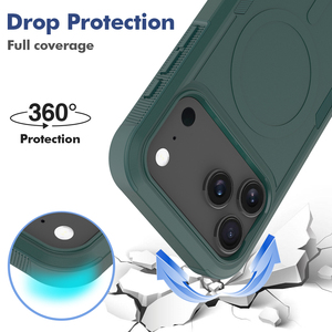 Ốp điện thoại từ tính chất lượng cao cho iPhone 17 Pro Max, ốp chống sốc bảo vệ điện thoại di động cho iPhone 16 15 14 13 12 11 - Product Image 4