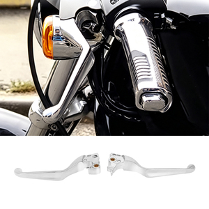 Palanca de Freno y Embrague para Motocicleta, Color Negro/Cromado, para Harley Sportster XL 883 1200 72 2014-2020 - Product Image 4
