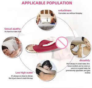 Vibromasseur lapin réaliste <span class=keywords><strong>gode</strong></span> jouets sexuels pour femmes 10 Vibrations G Spot vibrateurs clitoridiens stimulateur <span class=keywords><strong>Sextoy</strong></span> pour adultes marchandises 18 + - Product Image 3