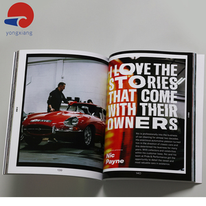 Catalogue de papier d'art couverture souple personnalisé en usine Reliure parfaite <span class=keywords><strong>Magazine</strong></span> Catalogue <span class=keywords><strong>automobile</strong></span> Impression Papier offset en carton - Product Image 6