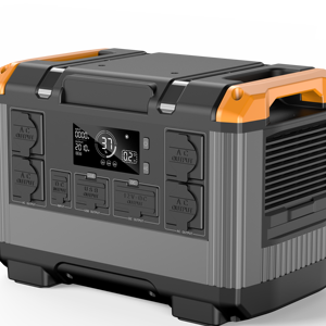 Centrale électrique portable Lifepo4 batteries de centrale électrique mobile solaire <span class=keywords><strong>domestique</strong></span> centrale électrique portable 2400w avec panneau solaire - Product Image 4