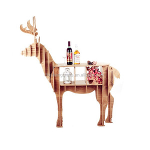 Nouvelle conception de puzzle en bois en forme de cerf, étagère à livres familiale, décoration intérieure, best-seller - Product Image 5