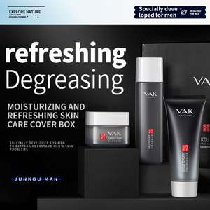 Productos para el Cuidado <span class=keywords><strong>de</strong></span> la Piel para Hombres VAK, Cuidado <span class=keywords><strong>de</strong></span> la Piel Masculina, Marca Privada, Régimen <span class=keywords><strong>de</strong></span> Cuidado Facial <span class=keywords><strong>de</strong></span> 3 Pasos, Set <span class=keywords><strong>de</strong></span> Regalo, Cuidado Facial para Hombres - Product Image 3