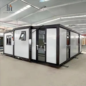 Casa Casas prefabricadas 3 Dormitorios <span class=keywords><strong>Vivienda</strong></span> portátil 2 pisos Mini 40 pies Casa contenedor expandible Casa prefabricada - Product Image 2