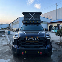 Tente de toit pour pick-up en alliage d'aluminium à coque souple de qualité supérieure, résistante aux intempéries, pour Toyota Tundra