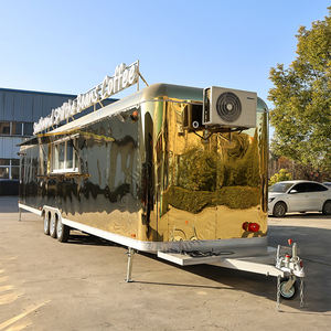 Remolque de Comida de Acero Inoxidable Chammp 2026, Camión de Comida Rápida Móvil para Pizza y BBQ, Cafetería con Cocina Completa, Carrito de Comida Rápida - Product Image 4