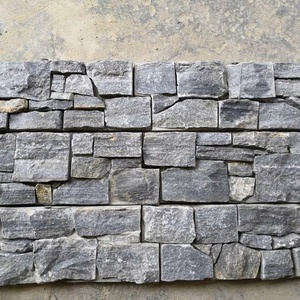 Carreaux muraux en pierre écrasés colorés pour l'extérieur, mélange de décorations de paysages naturels, pour revêtement mural - Product Image 5
