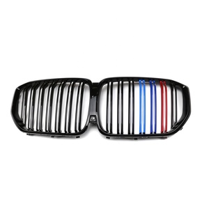 Nouvelle <span class=keywords><strong>calandre</strong></span> noire brillante de haute qualité pour <span class=keywords><strong>BMW</strong></span> G05 <span class=keywords><strong>X5</strong></span> ABS <span class=keywords><strong>calandre</strong></span> à Double lamelles <span class=keywords><strong>calandre</strong></span> à rein avant 2019 2020 - Product Image 3