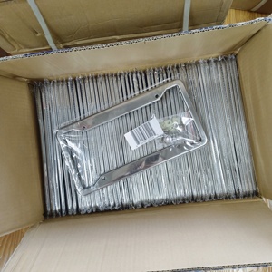 Aangepaste design USA metalen kentekenplaathouder hoes groothandel aangepaste nummerplaat <span class=keywords><strong>frame</strong></span> - Product Image 5