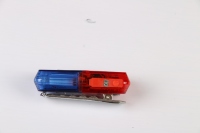 Lampe de signalisation de patrouille nocturne à rotation, clip stroboscopique, lampe d'avertissement LED clignotante, lumière d'épaule étanche IP65, visibilité 500m