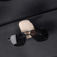 Support de lunettes de soleil pour voiture, clip multifonction pour pare-soleil, support de lunettes pour véhicule, logo personnalisé, couleur OEM/ODM, intérieur de voiture