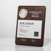 Trophée en bois massif gravé sur mesure avec impression UV - Récompense durable pour la reconnaissance des employés, récompenses des réunions annuelles, cadeaux d'affaires