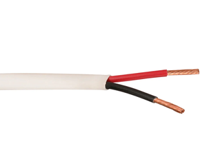 Câble de haut-parleur premium 16 AWG à 2 conducteurs, fil de haut-parleur blanc 16 AWG - Product Image 2