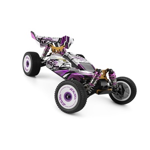 NOUVELLE Voiture RC Wltoys 124019 à grande vitesse 60 km/h, échelle 1/12, 2.4G, 4 roues motrices, châssis métallique, voiture de formule RC électrique, amortisseur hydraulique - Product Image 3