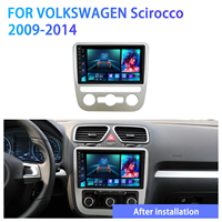 Meihua 9 pouces Android autoradio GPS tableau de bord stéréo pour lecteur DVD CarPlay multimédia DSP Portable aide inverse pour VOLKSWAGEN