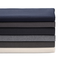 TC Nueva Llegada Tela Teñida de Peso Medio 330gsm, Elástica en 4 Direcciones, Poliéster Algodón Sarga Tejida para Vestidos, Pantalones, Faldas, Niñas, Niños, Buena Calidad
