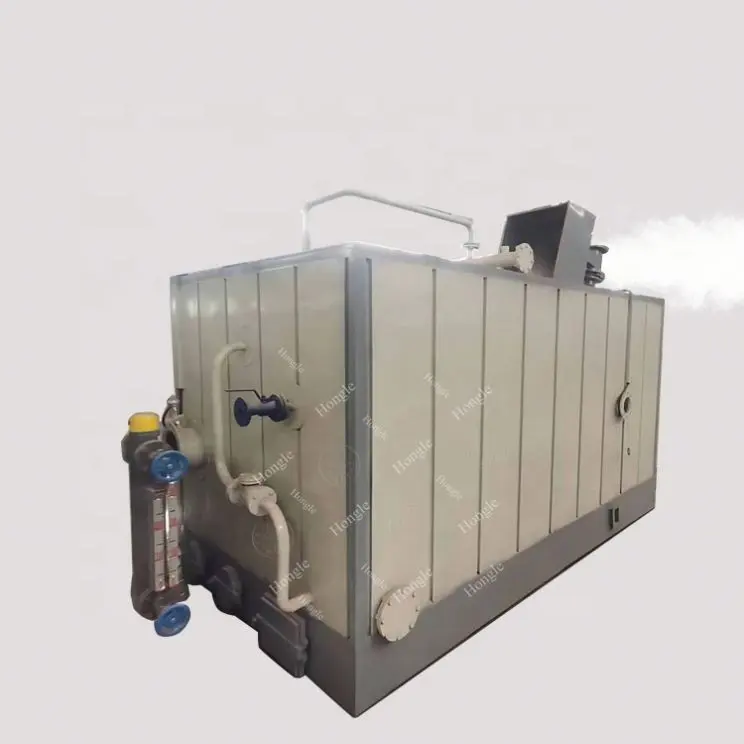 バイオマス温水工業用蒸気ボイラ