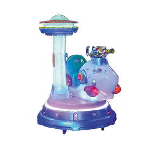 Dinibao divertimento 1 giocatore pista a gettoni in stile britannico treno spaziale per bambini centro di gioco - Product Image 1