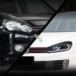 AURON 2009-2013 VW Golf 6 Faro Delantero LED Luz Baja Nuevo 12V 36W 6000 lm 6000K Ajuste Universal 6 Meses Garantía Retrofit/Actualización - Product Image 2