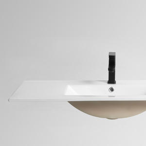 <span class=keywords><strong>Lavabo</strong></span> <span class=keywords><strong>bajo</strong></span> <span class=keywords><strong>encimera</strong></span> blanco de tamaño personalizado, <span class=keywords><strong>lavabo</strong></span> de cerámica Rectangular, <span class=keywords><strong>lavabo</strong></span> de armario de baño - Product Image 4