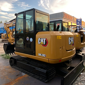Machine de construction d'occasion, excavatrice CAT 305.5E2, mini-excavatrice de 5 tonnes en bon état, en vente, 303.5 305.5 d'occasion en stock - Product Image 1