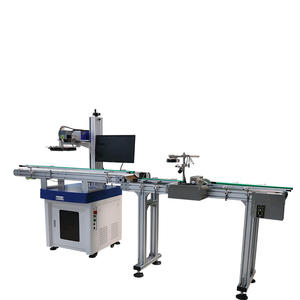 Marqueur laser pour bouteilles <span class=keywords><strong>en</strong></span> fer, personnalisé <span class=keywords><strong>en</strong></span> usine, avec positionnement automatique intégré, lecture de codes, vérification et rejet des produits défectueux - Product Image 6