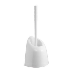 Soporte para Escobilla de Baño Blanco, 14 cm de Ancho, 38.5 cm de Altura, Diseño de Esquina - Product Image 1
